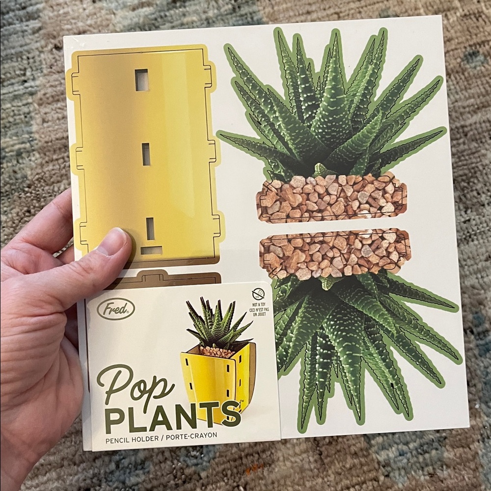 Pop Plants Pencil Holder